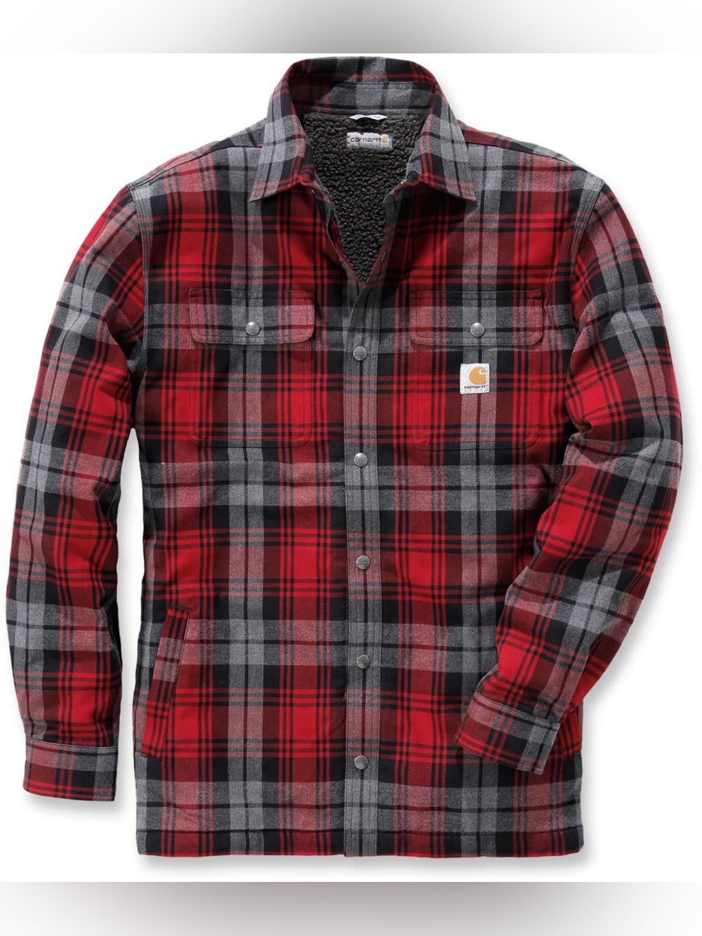 CARHARTT Hubbard sherpa lines shacket